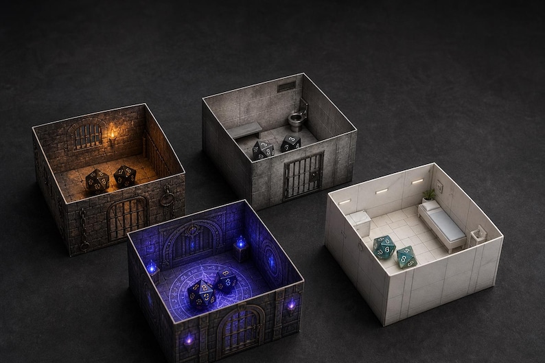 Dice Jails four printable dice prisons storefront cover